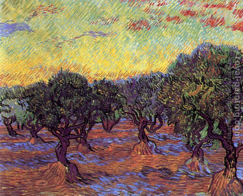Vincent Van Gogh : Olive Orchard II